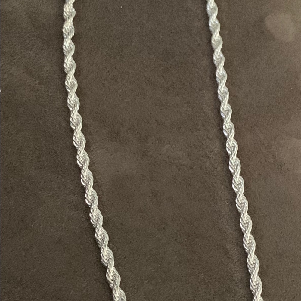 18” and 20” sterling silver chains. $66.00 each